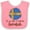 Pink and White, variant on Inktastic I'm So Cute, I Must Be Swedish Sunflower Boys or Girls Baby Bib