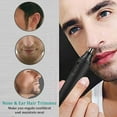 thumbnail image 6 of Nose and Ear Hair Trimmer, Professional Painless Nose Hair Remover for Men and Women, Waterproof Stainless Steel Head, Dual Edge Blades, Mute Motor, Cleaning Brush, 6 of 7