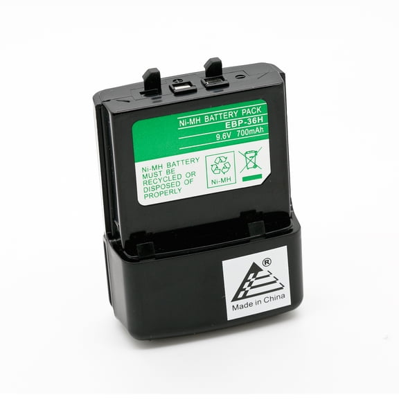 ExpertPower 9.6V 700mAh NiMH Replacement Battery for Alinco EBP-36 and EBP-36N Compatible with DJ-190, DJ-191, DJ-490, DJ-G5, DJ-X10, DJ-X2000