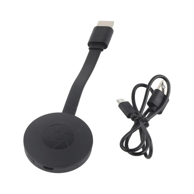 TV Display Adapter, 1080P Black Video Display Dongle Adapter Portable 4K UHD Smart for Home Theatre for Games