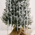 thumbnail image 2 of Vorkoi 36PCS Clear Plastic Icicle Christmas Ornaments Acrylic Ornaments for Xmas Tree Decorations Wedding Party Winter Decor, 2 of 7