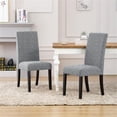 thumbnail image 2 of Costaelm Adison Fabric Dining Side Chair in Gray, 2 of 7