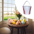 thumbnail image 6 of S SERENABLE Easter Eggs Bags Easter Bunny Baskets Sports Balls Printing Candies Bucket Tote Bag for Children Kids Baseball, 6 of 8