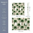 thumbnail image 2 of Yayeee Toggle Light Switch Wall Plate 3-Gang 6.37"x4.48" Decorative Outlet Cover, Yellow Palm Tree Pattern, 2 of 7