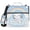 Lovely Rabbit Rainbow Clouds Stars, variant on 3 Ring Zipper Binder with Shoulder Strap Waterproof Trapper Keeper 2 Inch D-Ring 500 Sheets Capacity Ink Basketball
