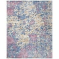 thumbnail image 2 of SAFAVIEH Mirage Fiber Abstract Distressed Area Rug, Navy/Rust, 6' x 9', 2 of 5