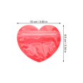 thumbnail image 3 of 50 pcs Valentines Day Gift Bag Heart Shaped Plastic Bags Candy Treat Bags Self Sealing Bags, 3 of 4