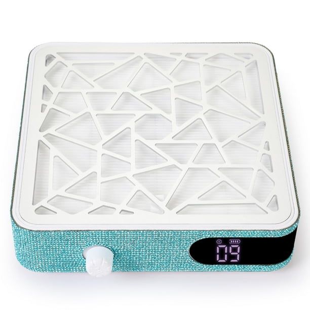 Colector de polvo de uñas CHRISTINE SHELLY X10 recargable