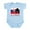 Sky Blue, variant on CafePress - Slovak Hockey Infant Bodysuit - Baby Light Bodysuit, Size Newborn - 24 Months