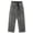 Gray, variant on Tejiojio Men's and Big Men's Relaxed Fit Black And Gray Yarn Jeans Men's Straight Loose And Versatile Long With Belt Men's Trousers Bottoms