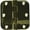Polished Brass, variant on Deltana DSB35R515 3.5 x 3.5 x 0.62 in. Radius Hinges, Satin Nickel - Solid