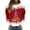 Red, variant on GkeoshabSweatshirt For WomenSweatshirts for Women Crewneck Long Sleeve Loose Fit Tops Color Hoodless Sweatshirts Fashion 2026 Sweatshirt For Women
