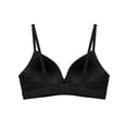thumbnail image 3 of Brassier Marel para Mujer, Copa Triangular, Negro Talla 34B, 3 of 4