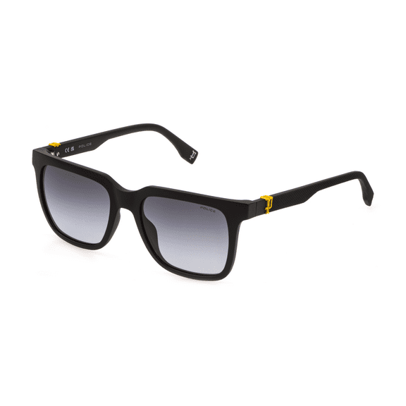 Police sunglasses SPLN34N MAN 54/19/145 0U28 NERO OPACO