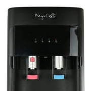 MegaChef Stainless Steel Bottom Load Hot and Cold Water Dispenser 5 Gallon Water Cooler