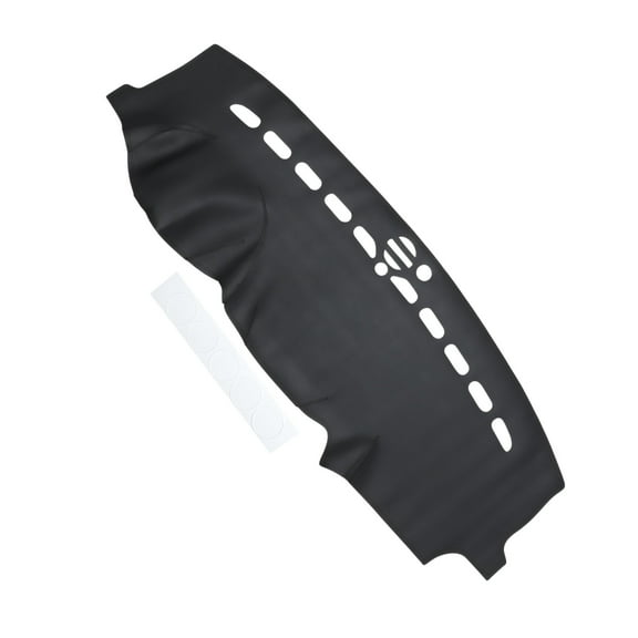 Dashboard Cover Dash Cover Mat Carpet for Jeep Grand Cherokee 2011-2021 Black Faux Leather 1Pc Anti-Slip Car Interior