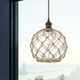 thumbnail image 6 of Innovations Lighting - Farmhouse Rope - 1 Light Cord Hung Mini Pendant In, 6 of 7