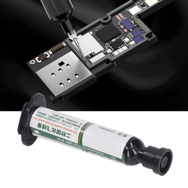 Máscara De Soldadura Curable UV, Máscara De Soldadura De Curado UV Aislada Protectora De Tinta Resistente A Altas Temperaturas Para Reparación De BGA