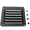 thumbnail image 3 of Marine for 5"""""""" x 4-7/8"""""""" Louvered Vent Black ABS Sail Boat, 3 of 6