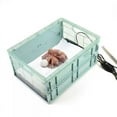 thumbnail image 6 of brooder box 1 Set Plastic Parrot Incubator Young Birds Hatch Box Parrot Brood Supplies With Heating Pad, 6 of 10
