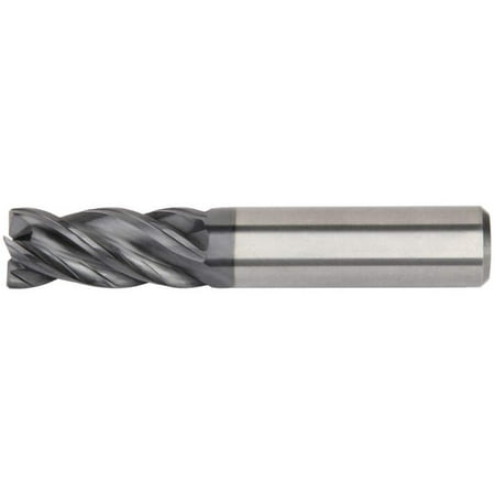 

Kennametal 6676941 Square End Mill: 1/2 Dia 1-1/2 LOC 1/2 Shank 4 Flutes