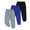 Blue, variant on Toddler Boys Clothes Boys Pants Kids 3-Pack Joggers Toddler Cargo Casual Elastic Waist Pants for Boys 3T 4T 5T Size 6 7 Camo Gray