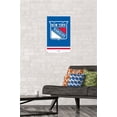 thumbnail image 2 of NHL New York Rangers - Logo 21 Wall Poster, 14.725" x 22.375", 2 of 3