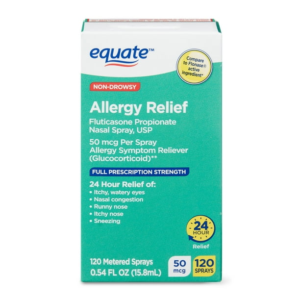 Equate NonDrowsy Allergy Relief Nasal Spray, 15.8 mL