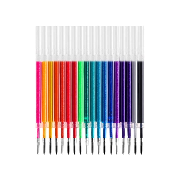Glittering Gel Pen Refills Assorted Color Gel Inks Pen Refill For Scrapbooking