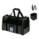 thumbnail image 1 of Transportadora de Gatos con Tazón de Comida Portátil Transportadora para Perros y Gatos Pequeños y Medianos de hasta 13 Lbs Negra, 1 of 7