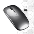thumbnail image 3 of Tachiuwa amagogo Wireless Mouse 2.4G Bluetooth 5.0 Dual-Mode Adjustable DPI RGB Light for Gray, 3 of 9