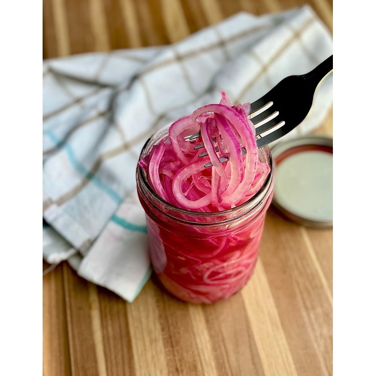 Giuliano Sweet Red Onion Strips Marinated with Lime, Kosher, 16oz