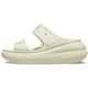 thumbnail image 1 of Sandalias Crocs Crush Plataforma Unisex Hueso Altura 60 mm, 1 of 7