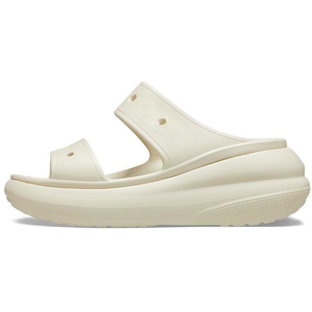Sandalias Crocs Crush Plataforma Unisex Hueso Altura 60 mm