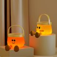 thumbnail image 2 of Bewildely Luz de noche portátil recargable Pumpkin Night, ideal para dormitorios, oficinas, decoración e iluminación. Iluminación navideña Espíritu 500mAh, 2 of 6