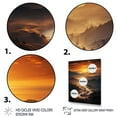 thumbnail image 3 of Designart "Germany Sunrise Euphony Mountain" Germany Wall Decor, 3 of 5