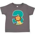 thumbnail image 3 of Inktastic 3rd Birthday Zoo Party 3 Year Old Boys or Girls Toddler T-Shirt, 3 of 5