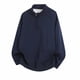 thumbnail image 1 of pstuiky camisas de manga larga para hombre, Sudadera deportiva de manga larga con bolsillo y color liso para hombre Tops de talla grande para hombre xxxl, 1 of 4