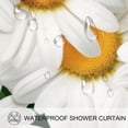 thumbnail image 3 of Little Daisy Waterproof Bathroom Decoration Shower Curtain Set with Hook, Printed Design - a Must-Have Curtain Set for Your Shower Area, 3 of 5