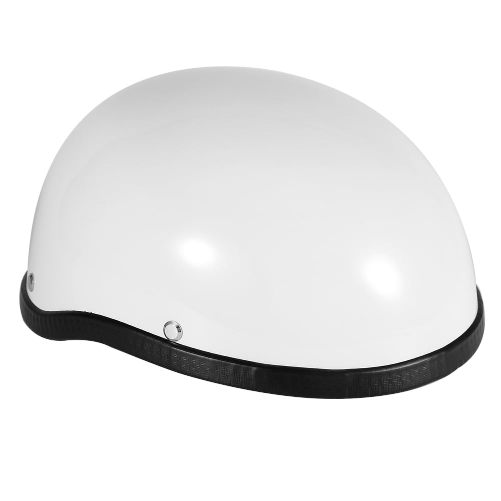 White Vintage Style Motorcycle Helmet Men Summer Half Face Helmet Electric bike helmet men's motorbike head