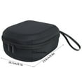 thumbnail image 3 of VR Glasses Storage Box EVA Pouch Storage Bag Box Carrying Case Portable VR Glasses Shockproof Zipper Bag Compatible for Oculus Quest 2, 3 of 8