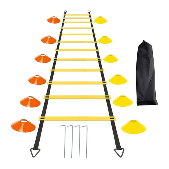 Lipstore Soccer Agility Training Equipment Set Sturdy for Football Fitness Basketball