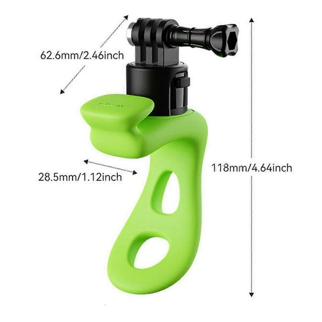 Action Camera Mount Silicone Adjustable Mini Flexible Bracket for Action Camera Accessories