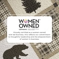 thumbnail image 4 of Lodge Quilt Set - Lightweight, Soft, All-Season - 3-Piece Reversible Rustic Bedding Set (King / California King, Multi), 4 of 6