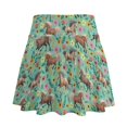 thumbnail image 2 of HELLHERO Horse Tennis Skirt, Built-in Shorts 2 Side Pockets Women's Athletic Golf Skorts Skirts High Waist Active Skort for Pickleball Yoga, 2 of 9