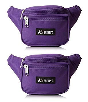 purple fanny pack