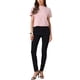 thumbnail image 2 of Camiseta Casual INSPIRE CHIC para Mujeres de Manga Corta Cuello Redondo Ligera y Elástica Blusa de Verano S Rosa, 2 of 6