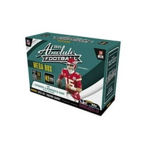 2025 Panini Absolute Football Trading Cards Mega Box - Orange Parallels
