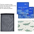 thumbnail image 7 of FREEAMG Cute Crocodiles Jigsaw Puzzles 500 Piece for Adults Large Puzzle Game Challenging Family Puzzle Game for Adults Teens 20.5" x 14.9", 7 of 7