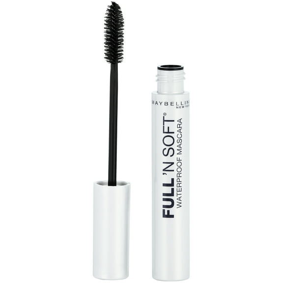 Maybelline Full 'N Soft Waterproof Mascara  0.28 oz